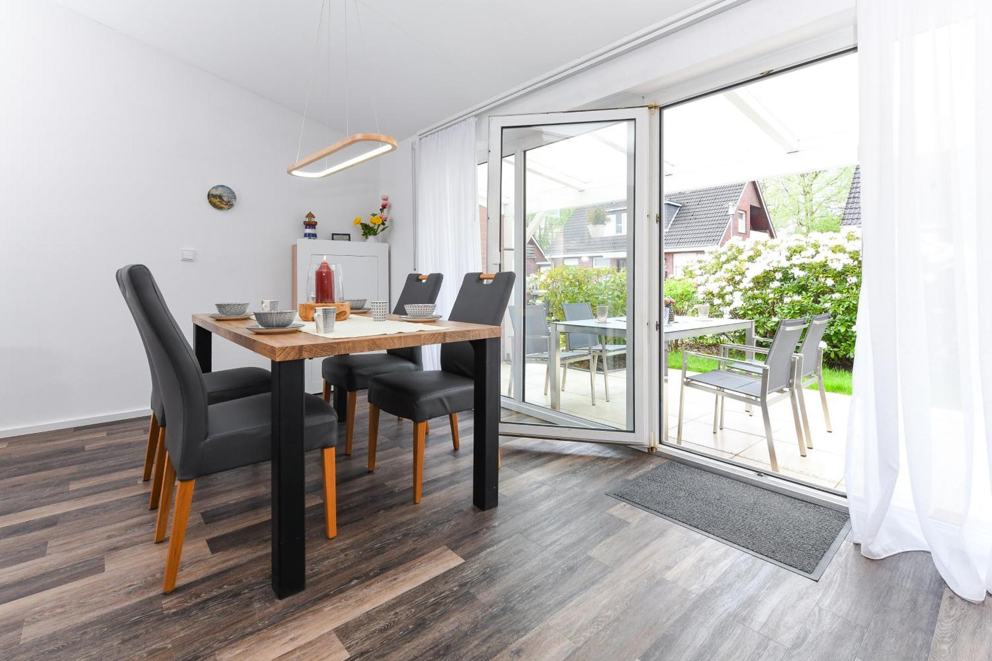 Ferienhaus Krosse Krabbe Bensersiel Exterior foto