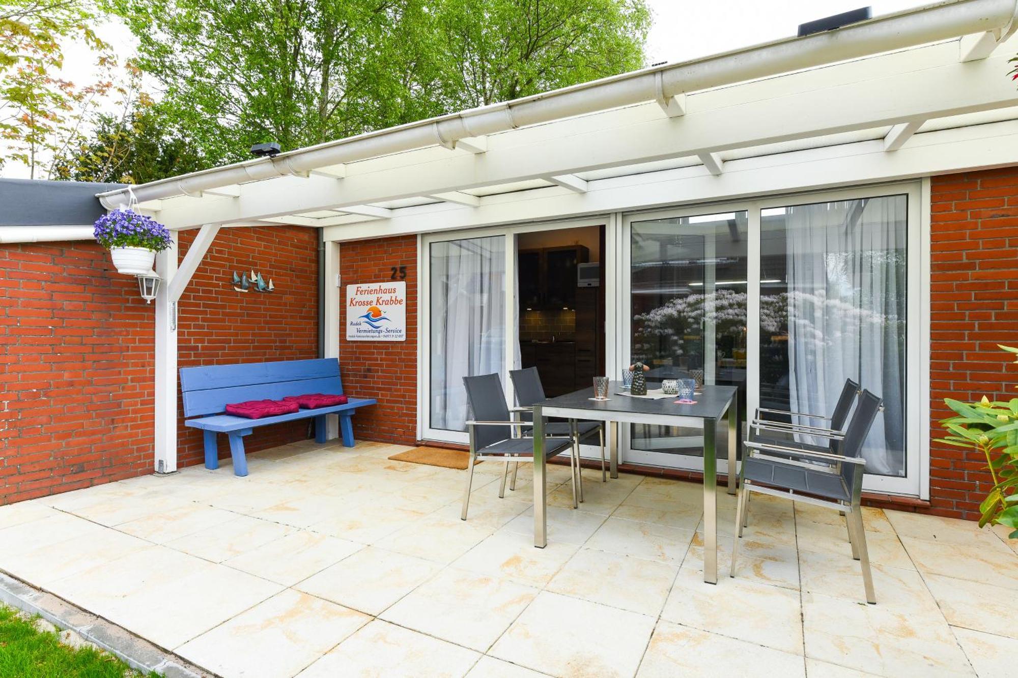Ferienhaus Krosse Krabbe Bensersiel Exterior foto