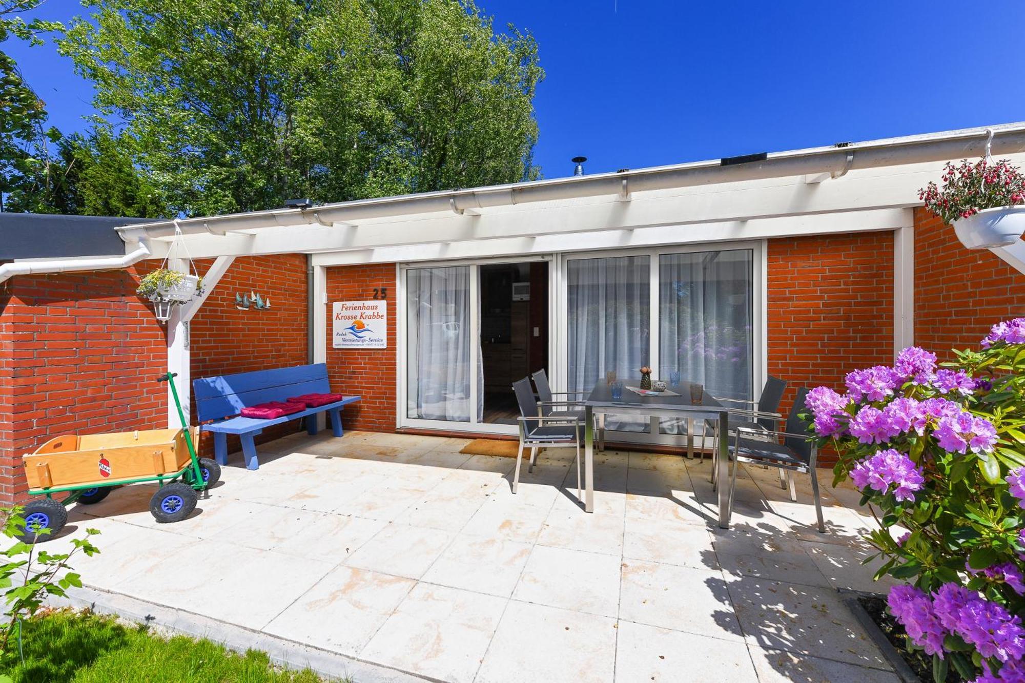 Ferienhaus Krosse Krabbe Bensersiel Exterior foto